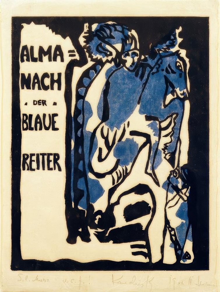 Der Blaue Reiter von Wassily Kandinsky: Kunstdruck kaufen
